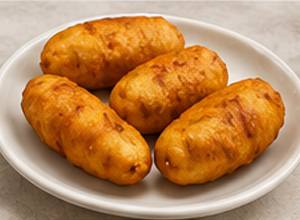 Banana fritters 3 pcs
