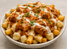 Butter Chicken poutine