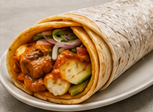 Butter Chicken Roll