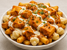 Paneer Butter Masala poutine